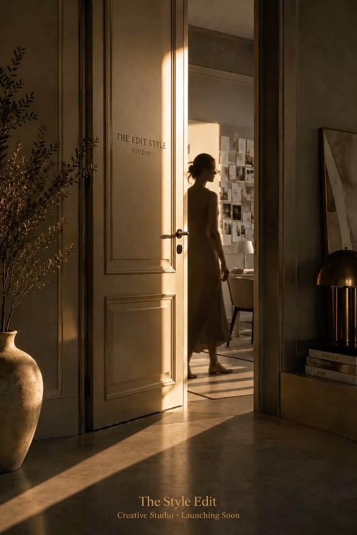 A door left open