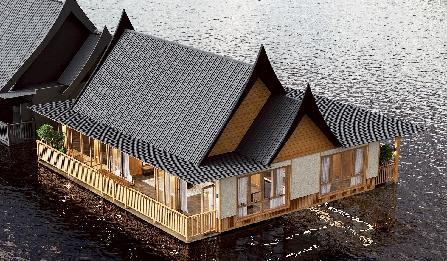 River Kwai Village · Floating Villa