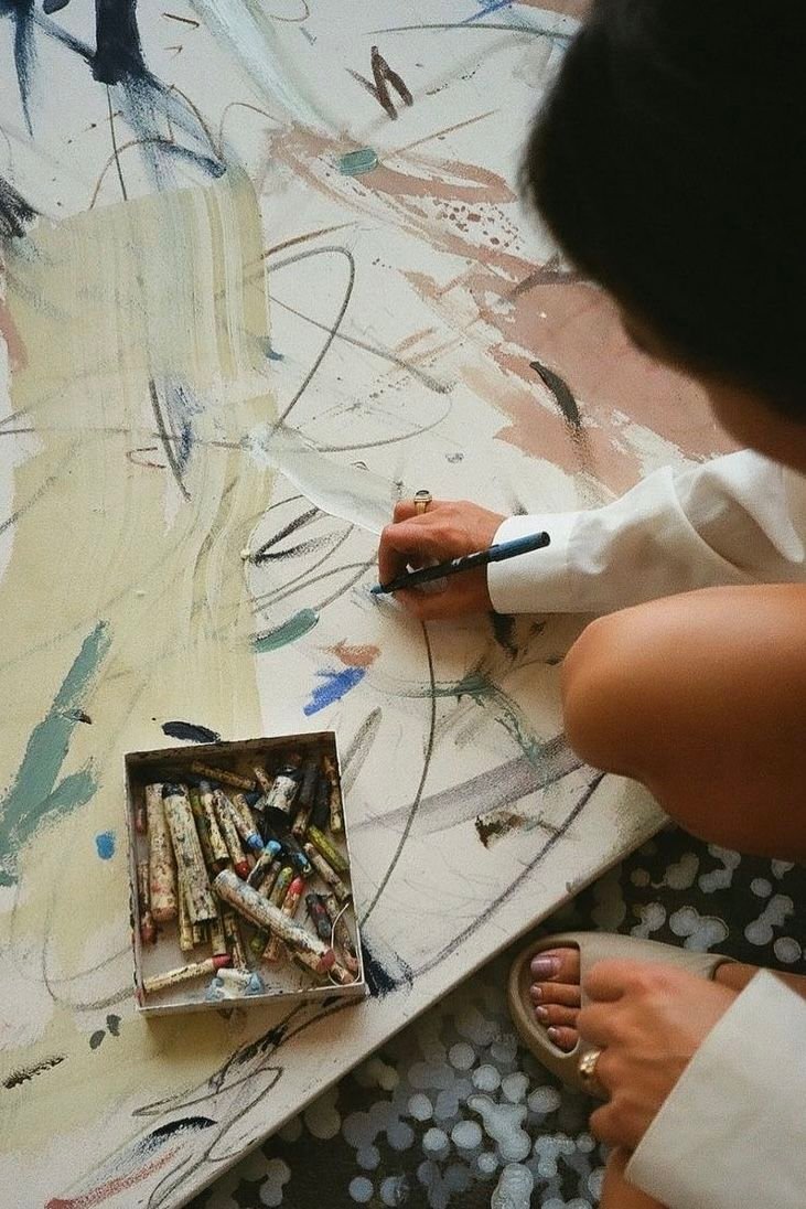 artist at work photo